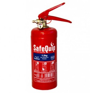 DCP 1.5kg Fire Extinguisher (Safequip)